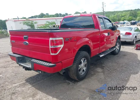 2010 Ford F-150 Stx из США, поврежденный, VIN 1FTEX1E83AFA96436